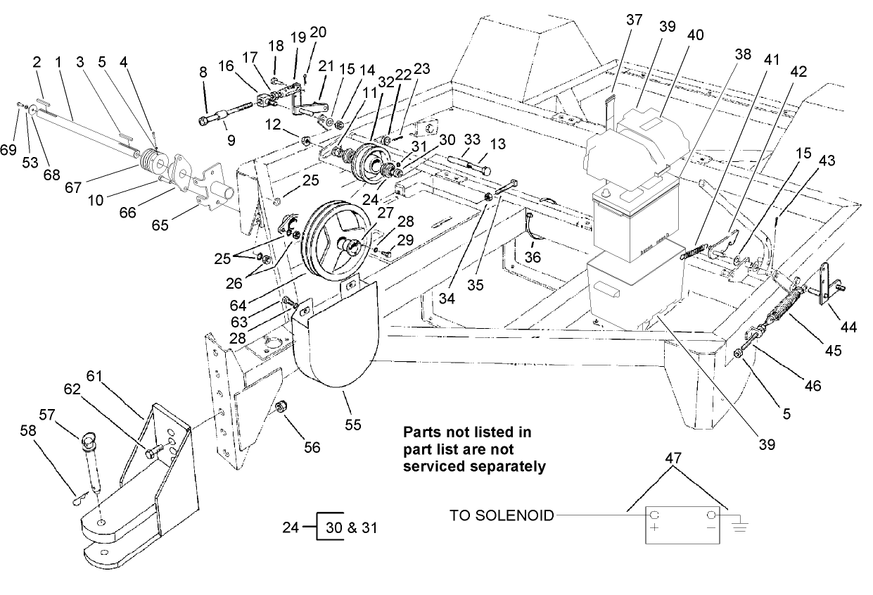 Jackshaft and Lifting Mechanism