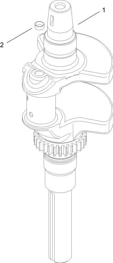 Crankshaft Assembly Kohler SV720-0017