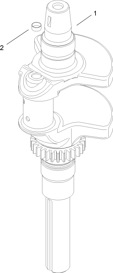 Crankshaft Assembly  Kohler SV735-0011