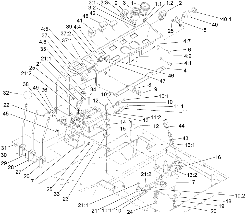 Control Console Assembly