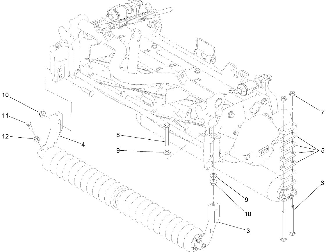 Optional High Height-of-Cut Assembly No. 110-9600