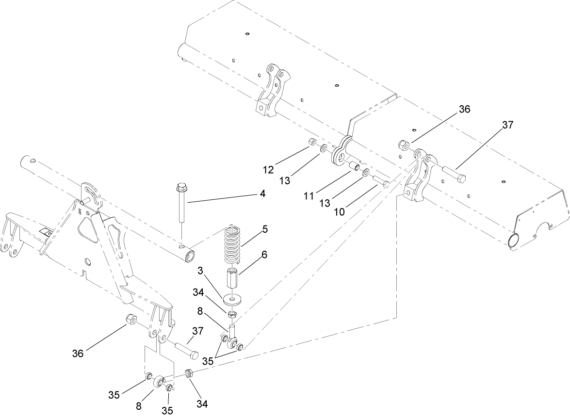 Spiker Suspension Assembly