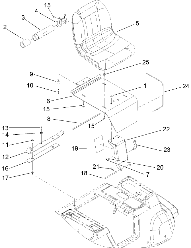 Seat Support Assembly