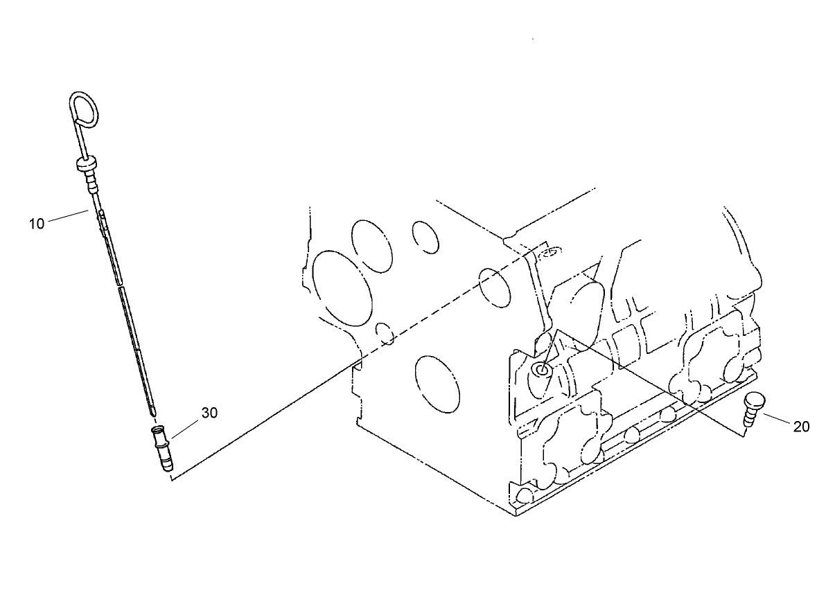 Oil Plug and Dipstick Assembly