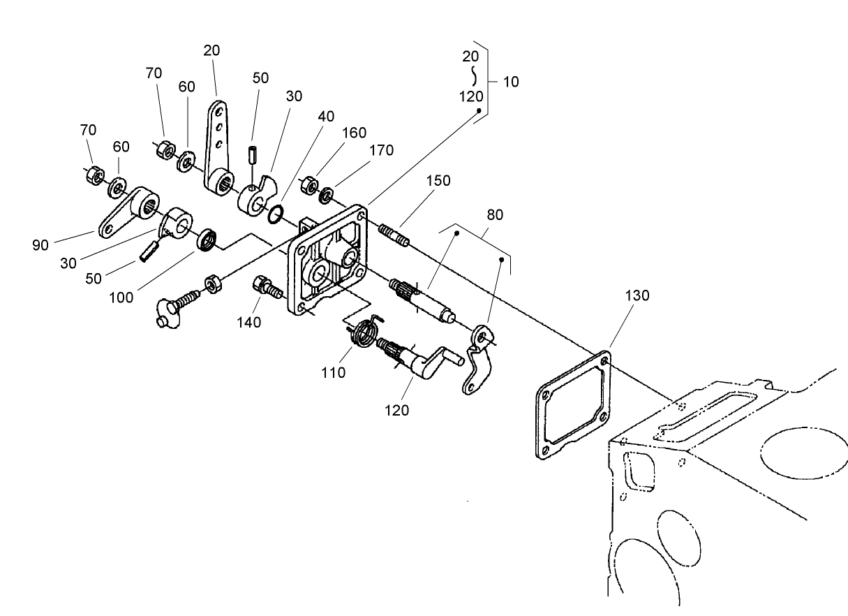 Speed Control Plate Assembly