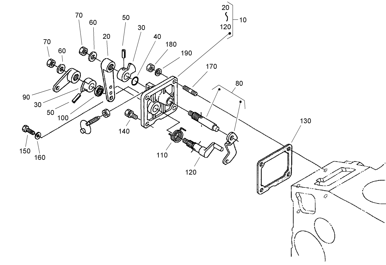 Speed Control Plate Assembly