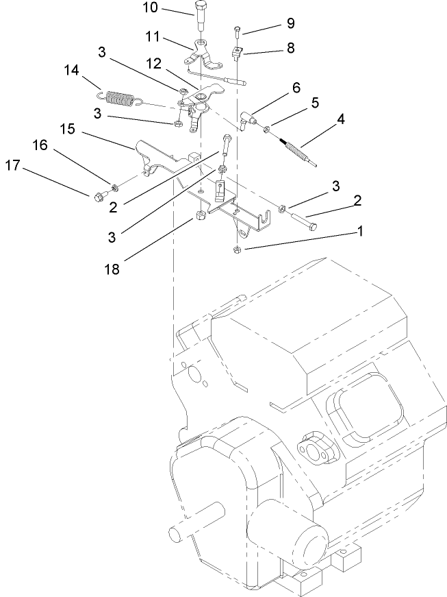 Throttle Linkage Assembly