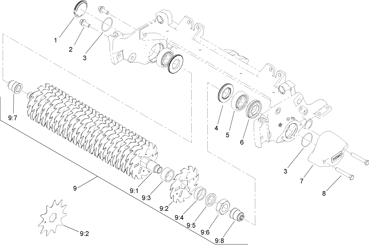 Verticutter Assembly
