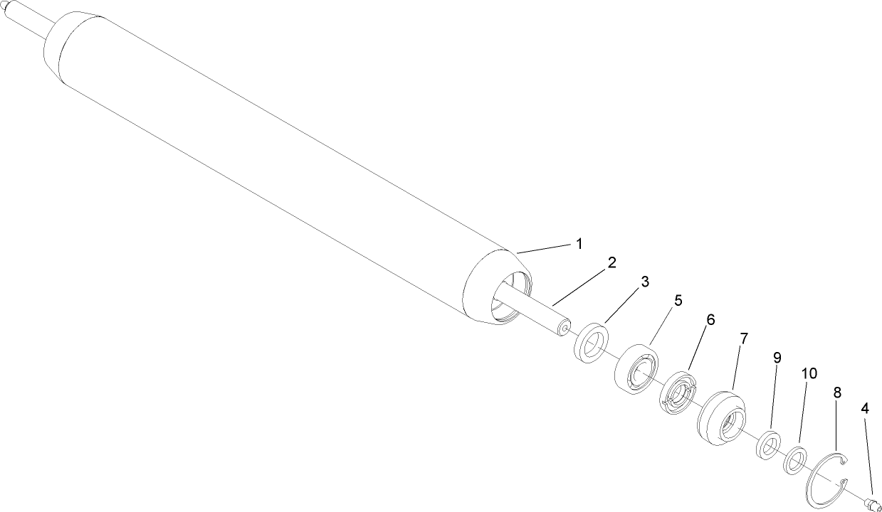 Short Roller Assembly No. 110-4065