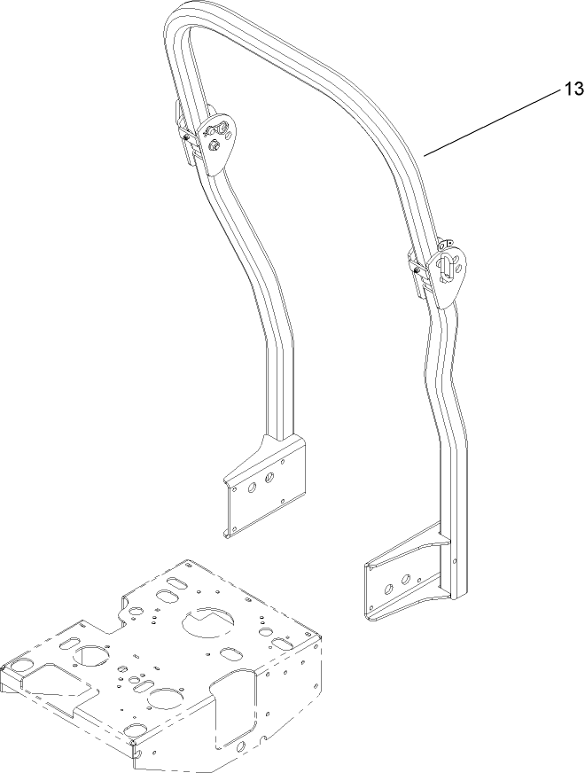 Roll-Over Protection System Assembly