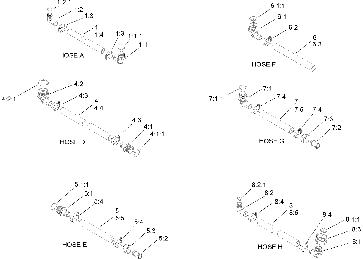Hose Assemblies No. 1
