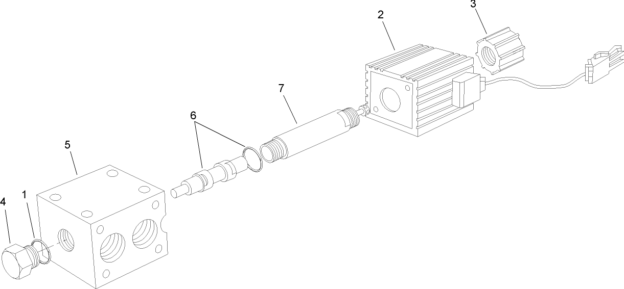 Four Wheel Drive Valve Assembly No. 76-9970