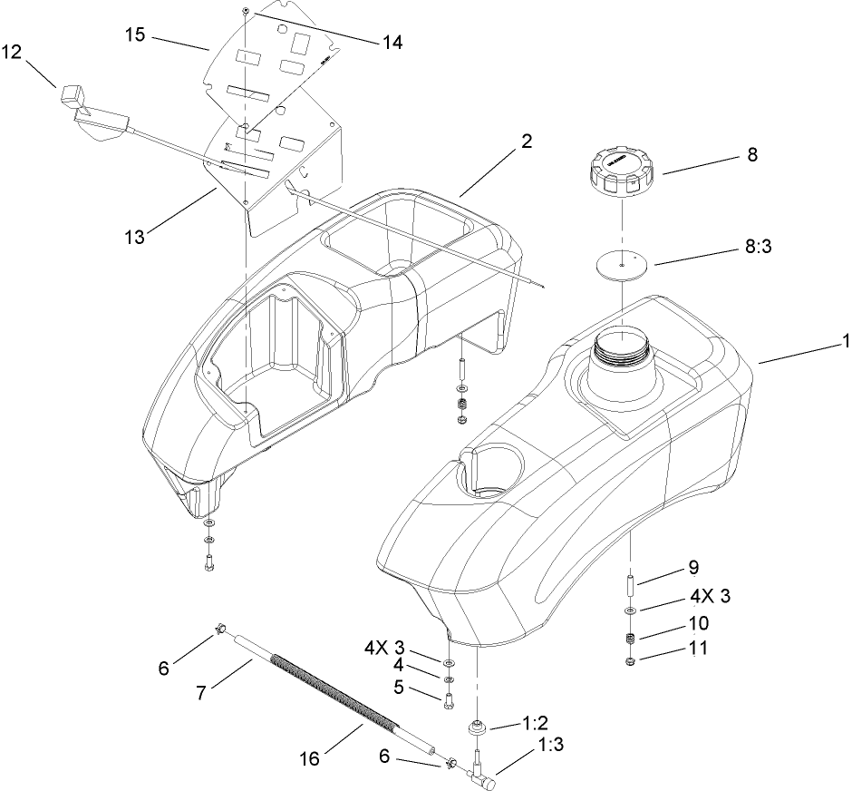Parts – TimeCutter ZX525 Riding Mower | Toro