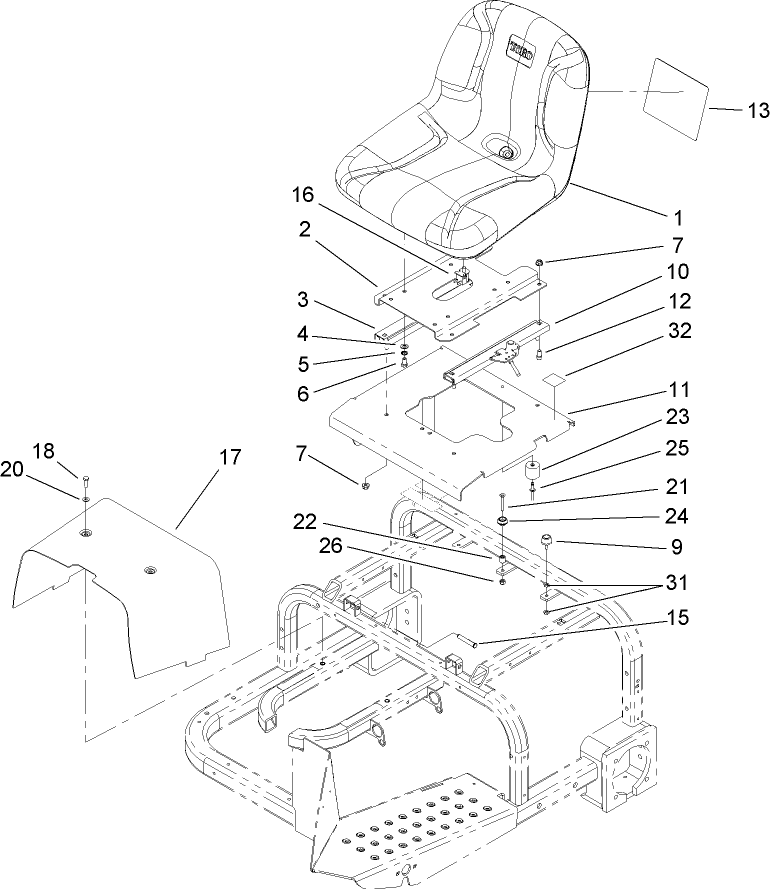 Seat and Shroud Assembly