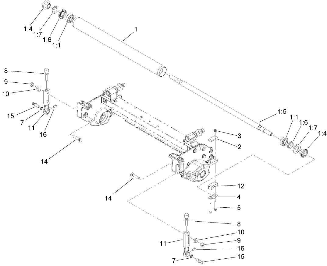 Rear Roller Assembly