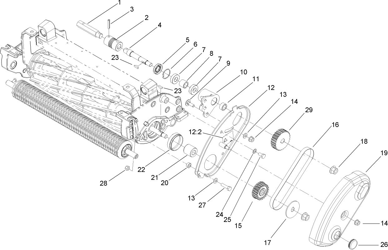 Reel Drive Assembly