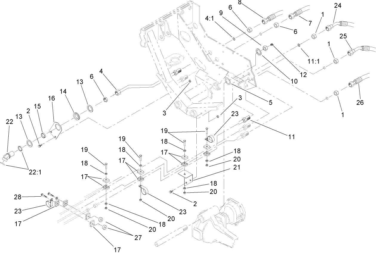 Rear Hydraulic Assembly