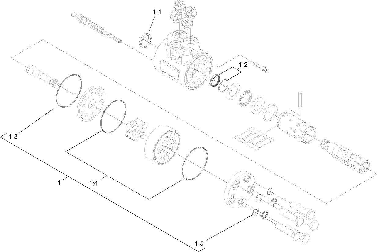 Steering Valve Assembly No. 106-3621