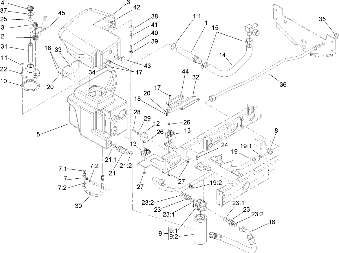Hydraulic Tank Assembly