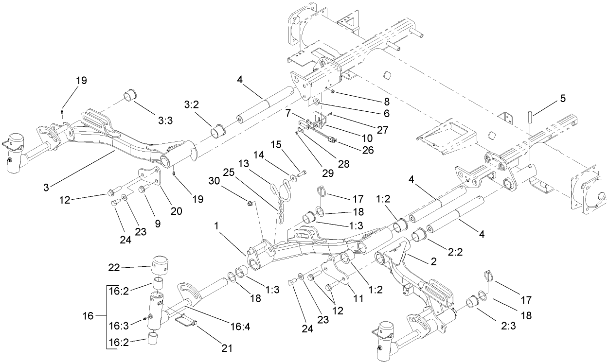 Front Lift Arm Assembly