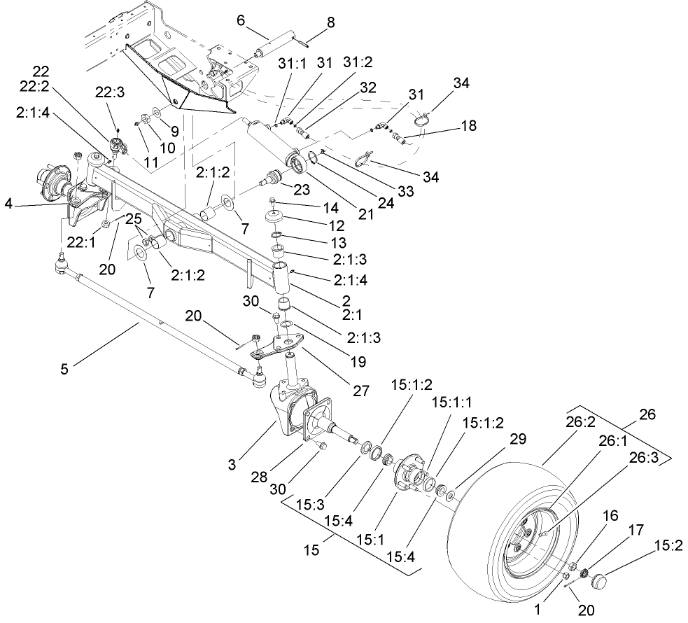 Rear Axle Assembly