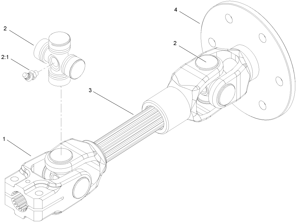 Driveshaft Assembly No. 108-1641