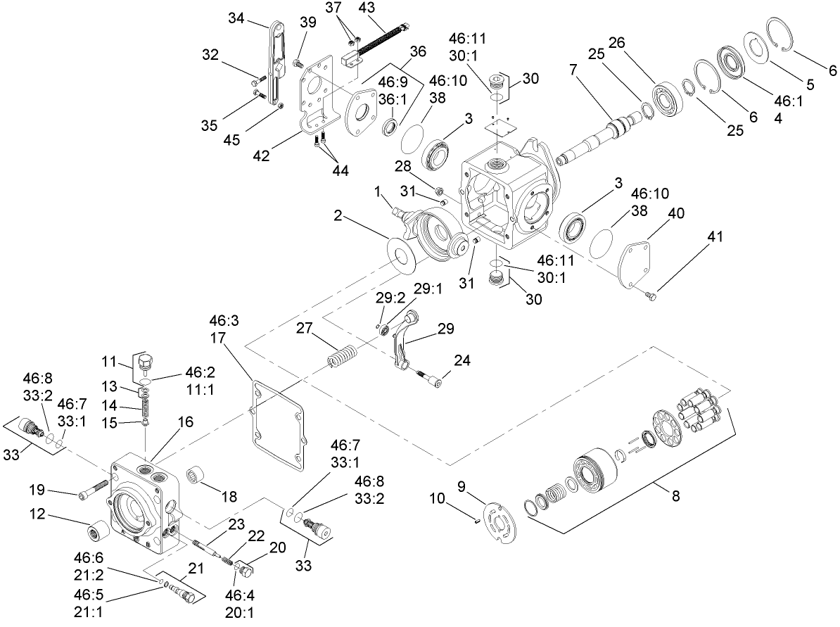 Variable Pump Assembly No. 107-4470