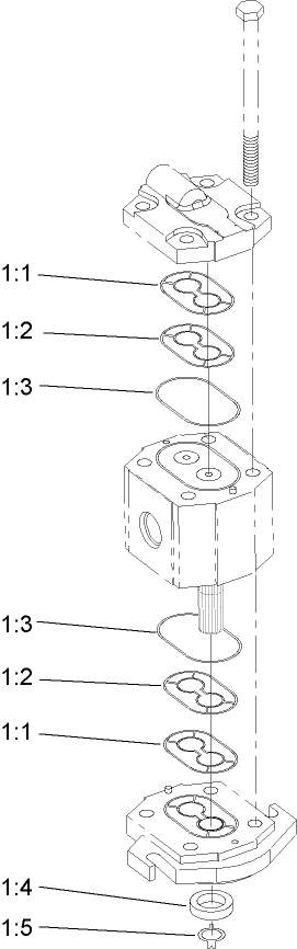 Hydraulic Motor Assembly No. 108-6487