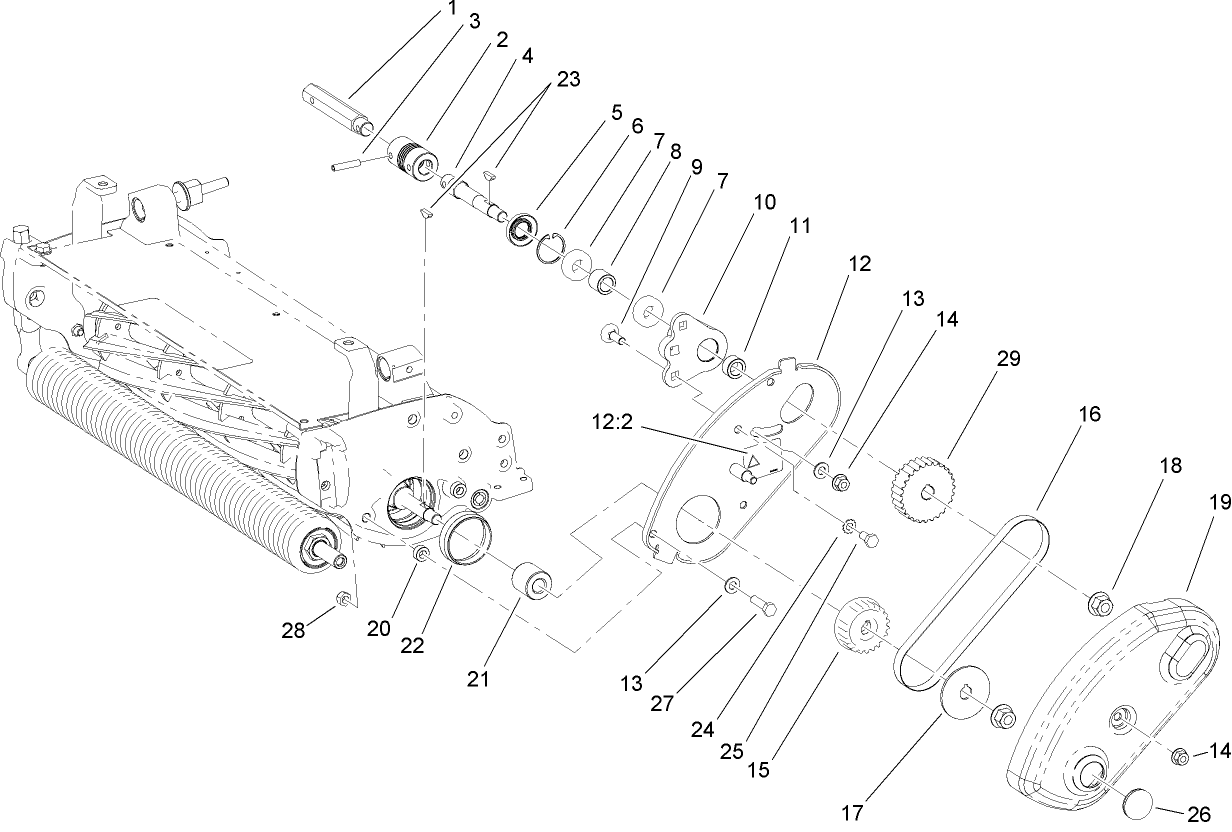 Reel Drive Assembly