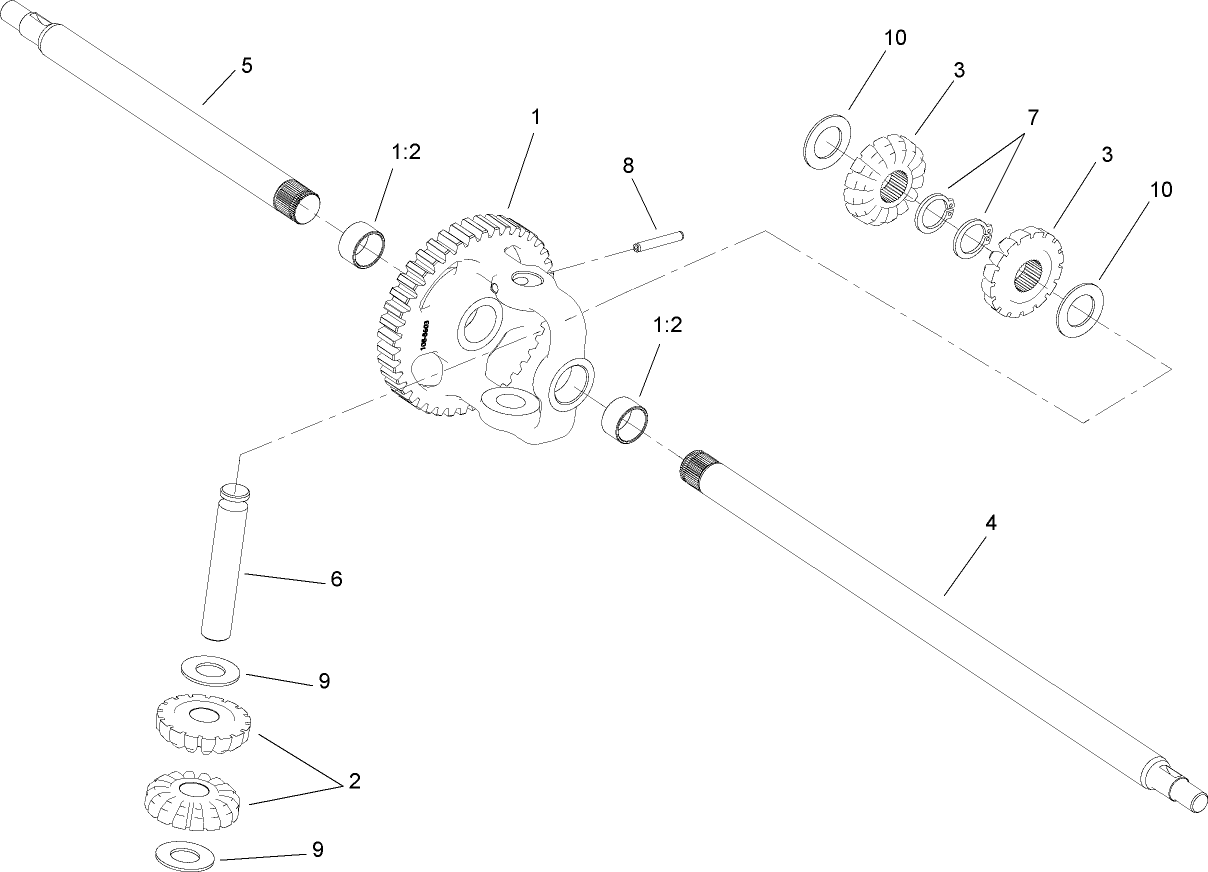 Differential Assembly No. 108-8601