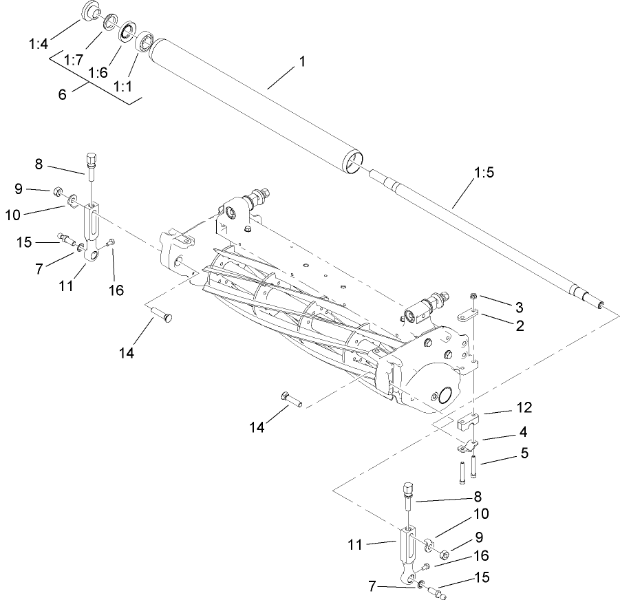 Rear Roller Assembly