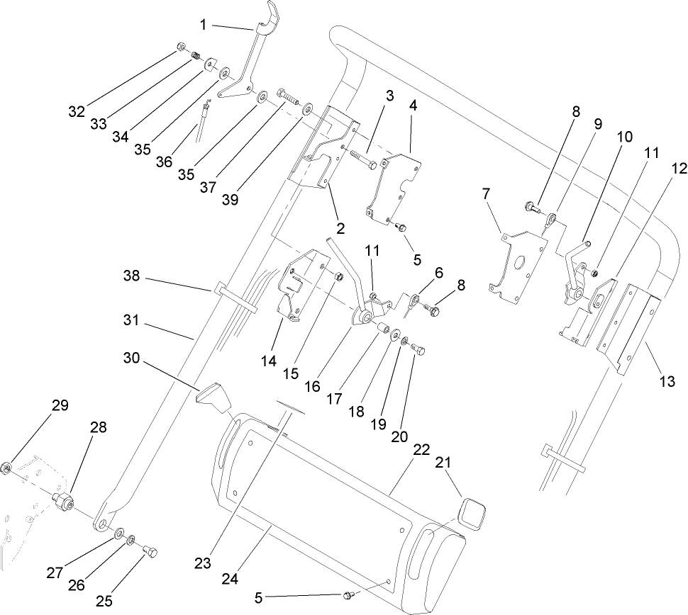 Handle and Control Assembly