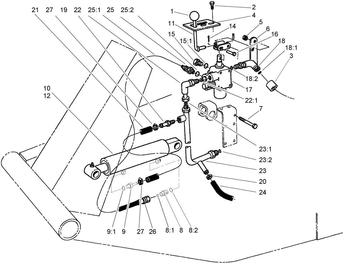 Valve and Cylinder Assembly