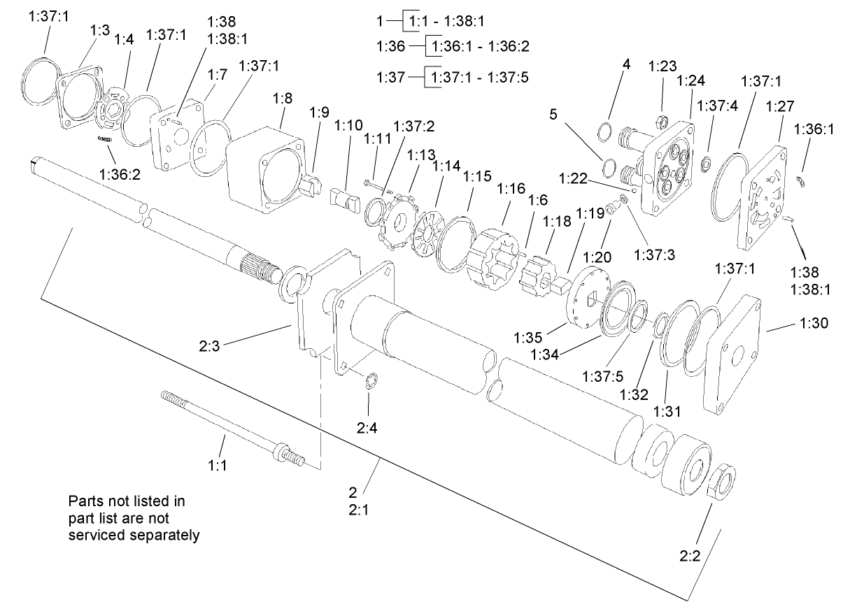 Steer Valve and Column Assembly No. 108-6557