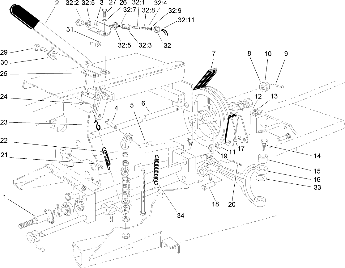Power-Take-Off and Shaft Assembly