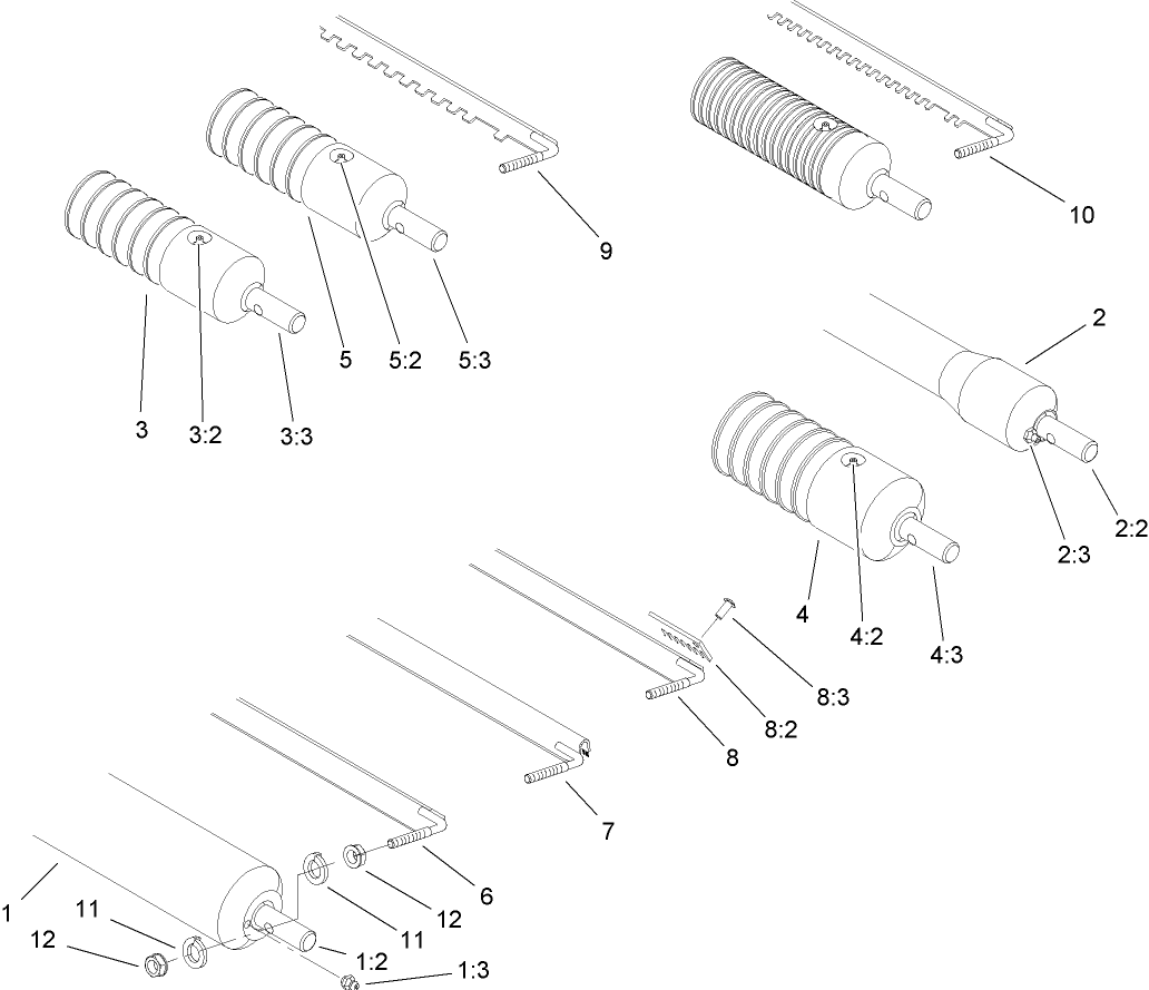 Roller and Scraper Assembly