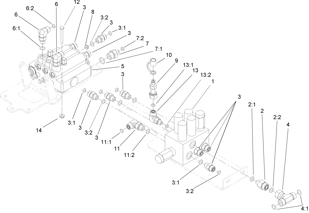 Lift Valve and Counter Balance Assembly