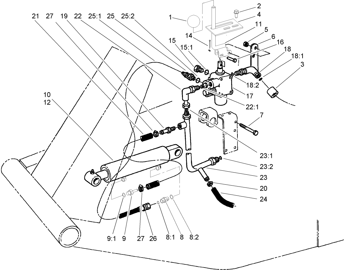 Valve and Cylinder Assembly