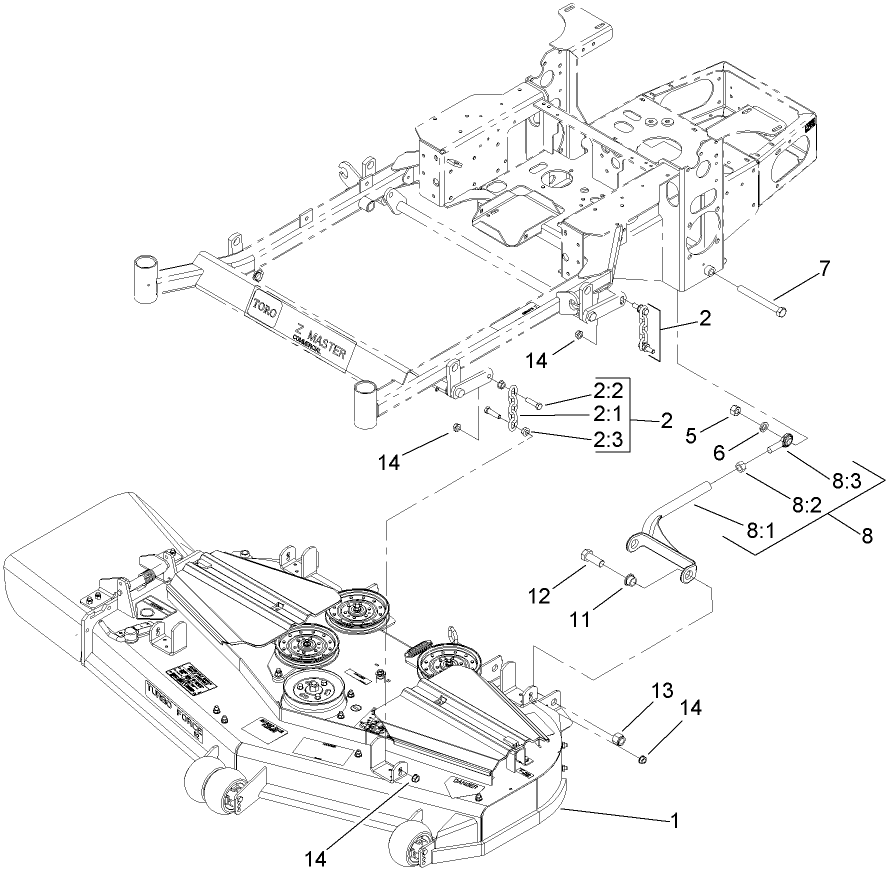 Deck Connection Assembly