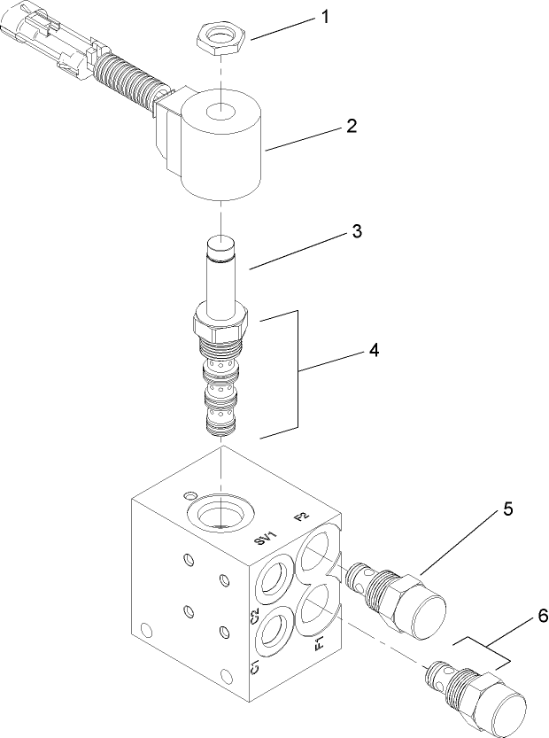 Flow Divider Valve Assembly No. 110-0045