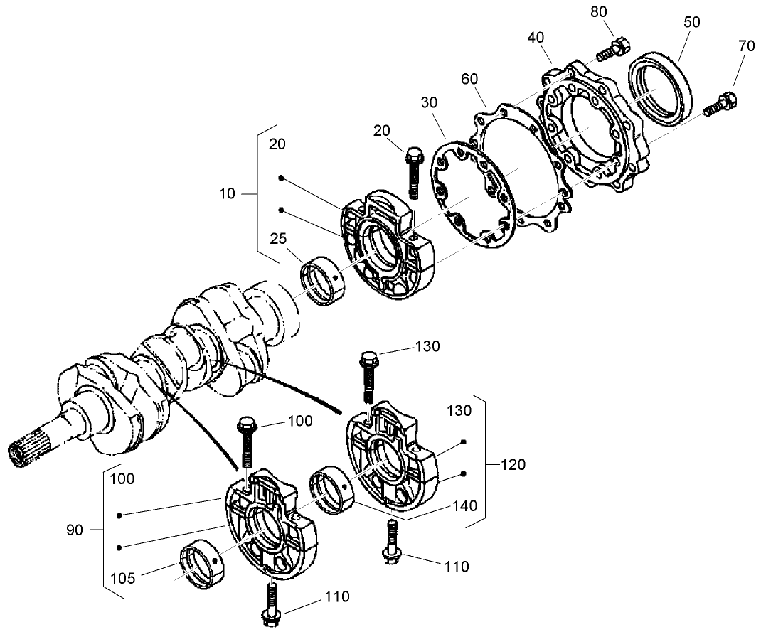 Main Bearing Case Assembly