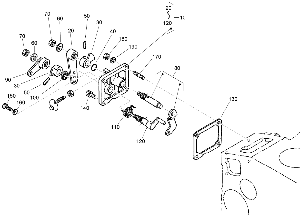 Speed Control Plate Assembly