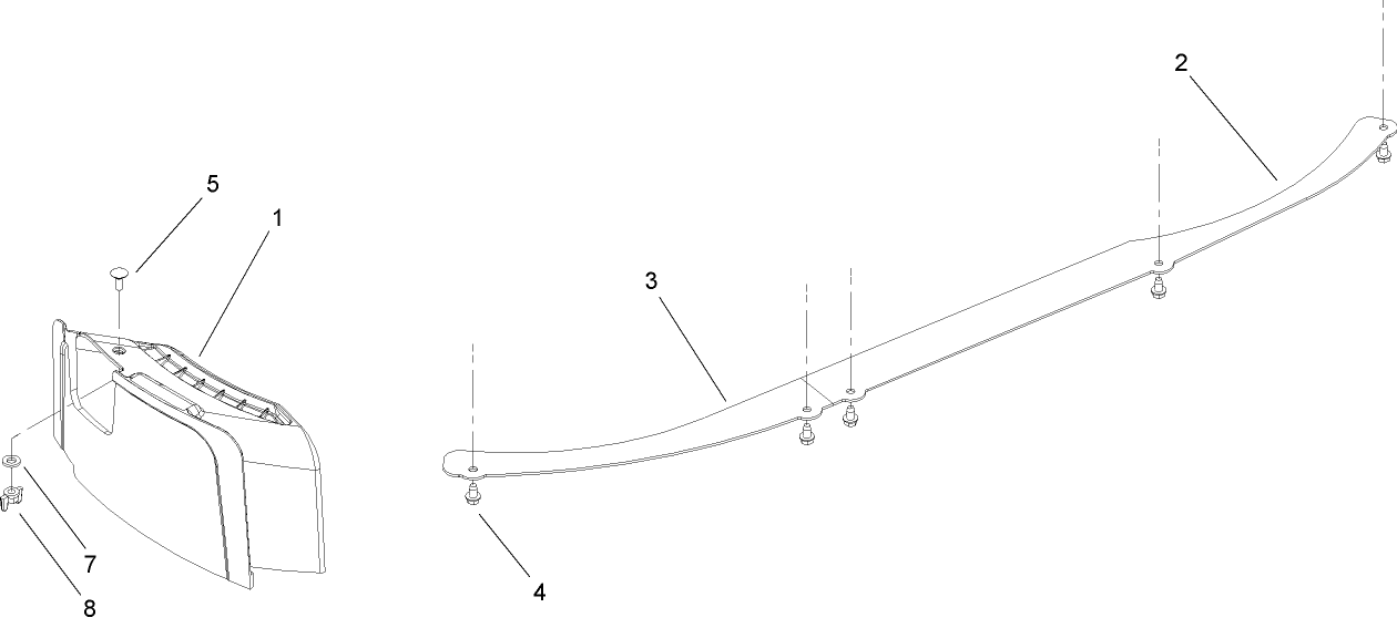 42 Inch Mulch Kit Assembly