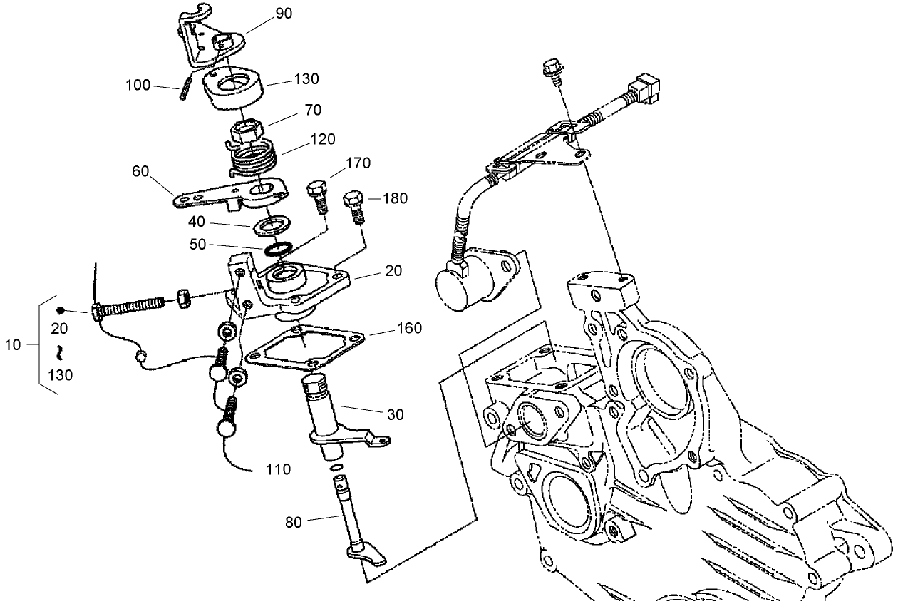 Speed Control Plate Assembly