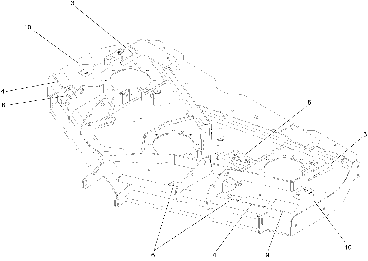 Deck Decal Assembly No. 108-9907