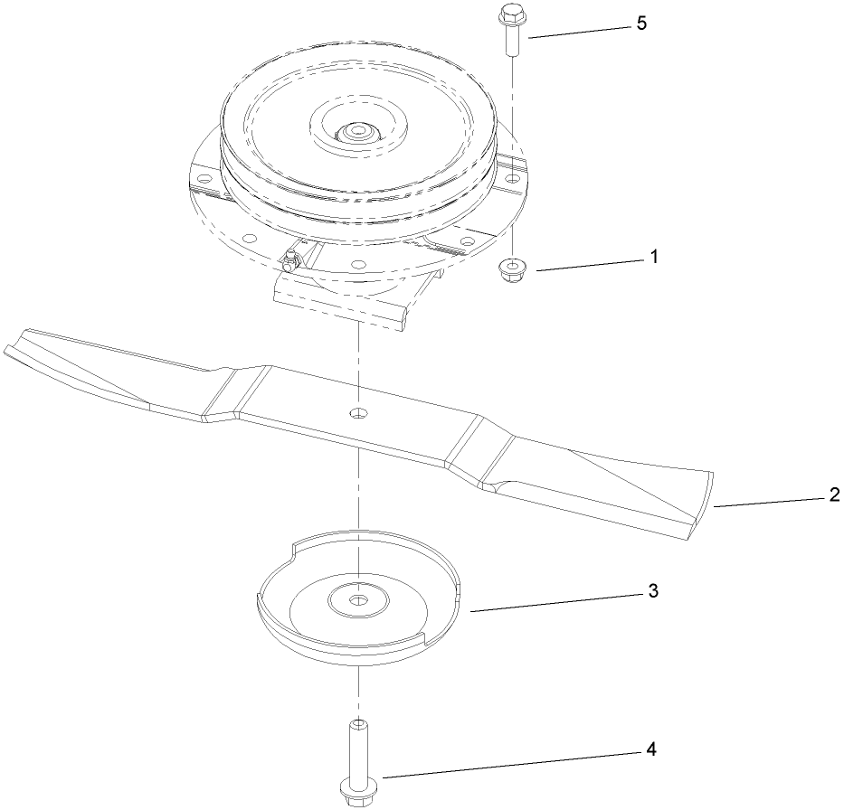 Spindle and Blade Assembly