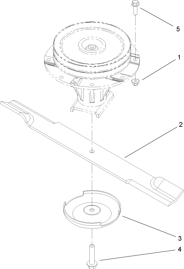 Spindle and Blade Assembly