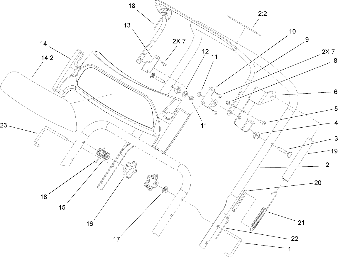 Upper Handle Assembly
