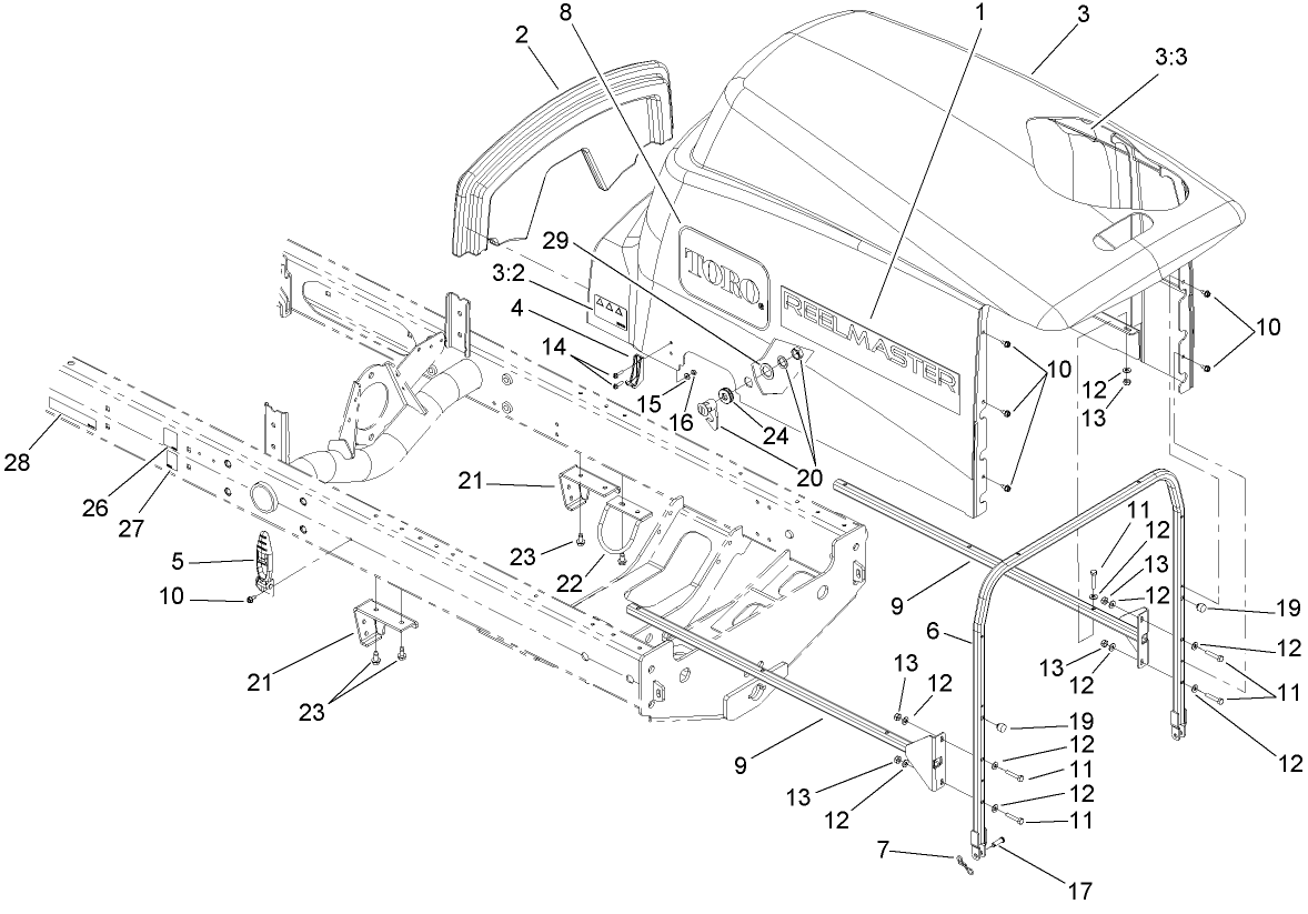 Hood and Body Panel Assembly