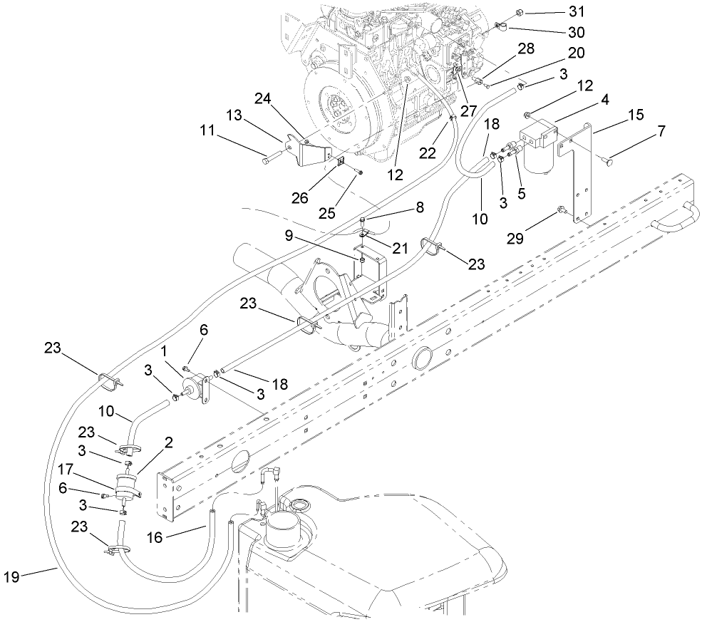 Fuel System Delivery Assembly